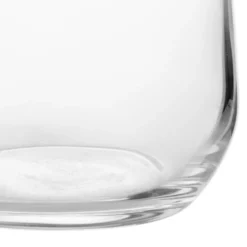 Set 6 bicchieri acqua Io Vino in vetro cristallo