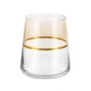 Set 6 bicchieri acqua 420 ml beige e oro Spectrum