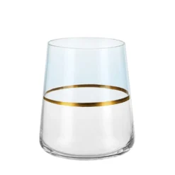 Set 6 bicchieri acqua 420 ml blu e oro Spectrum