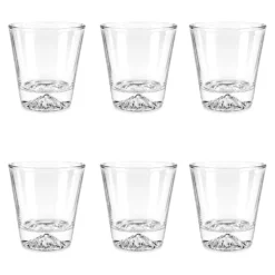 Set 6 bicchieri acqua 300 ml vetro