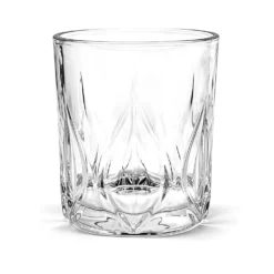 Set 6 bicchieri acqua 310 ml vetro lavorato