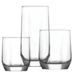Set 18 bicchieri in 3 formati