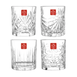 Set bicchieri Mixology per aperitivo in vetro, 4 pezzi