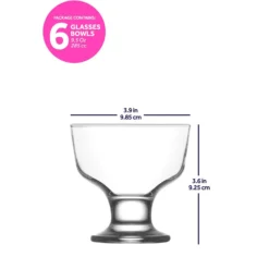 Set 6 bicchieri 285 ml