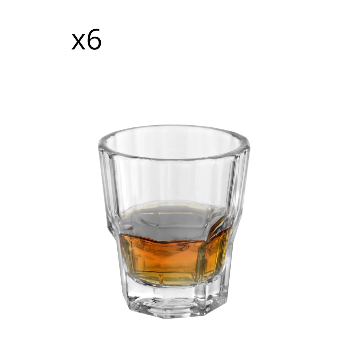 Set 6 bicchieri per liquore 40 cl Serenity Shot Pasabache