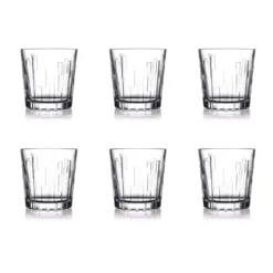 Set 6 bicchieri vetro 300 ml Pb