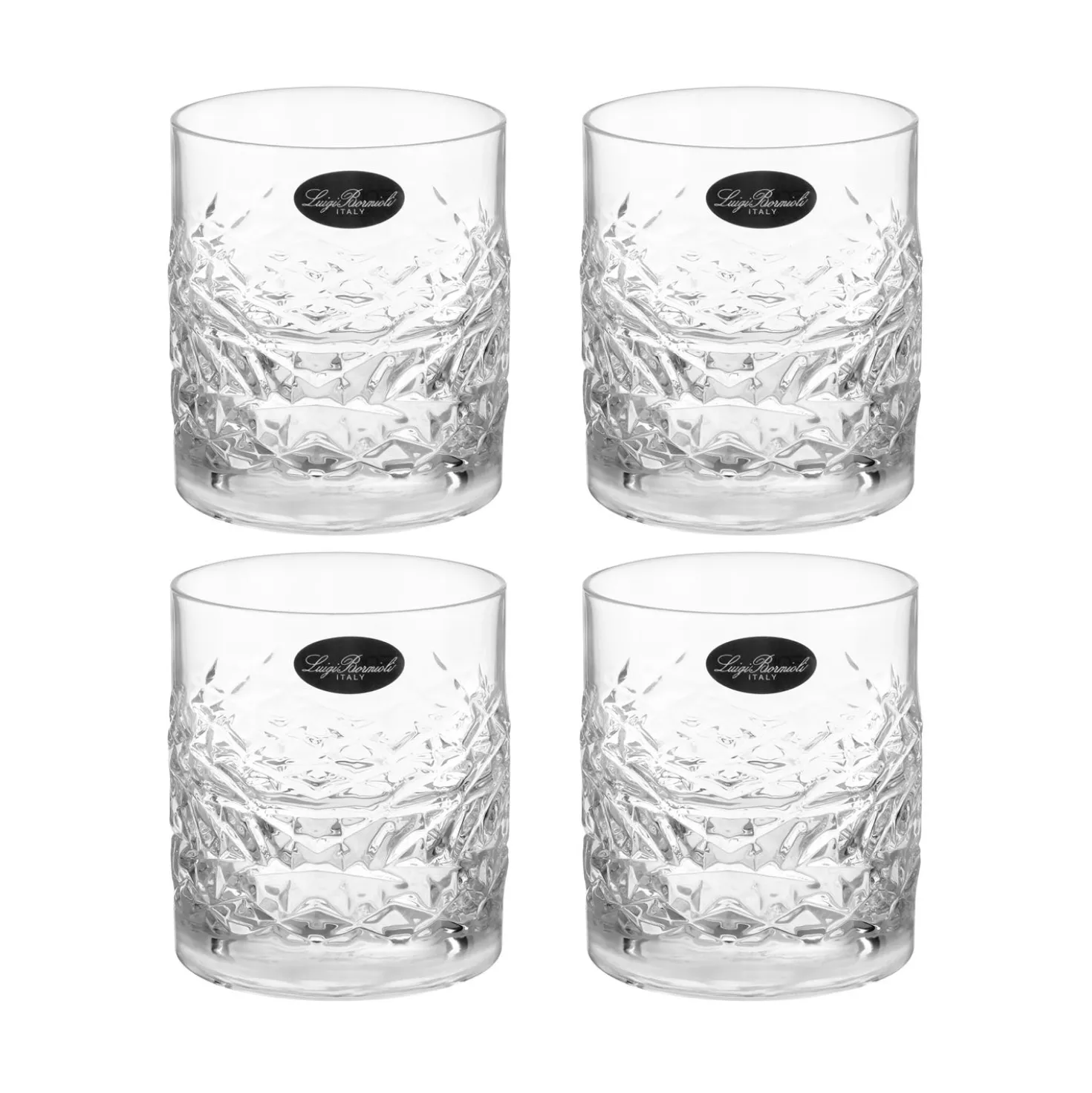 Set 4 bicchieri whisky Mixology Luigi Bormioli