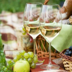Set 6 calici Chardonnay Io Vino in vetro cristallo