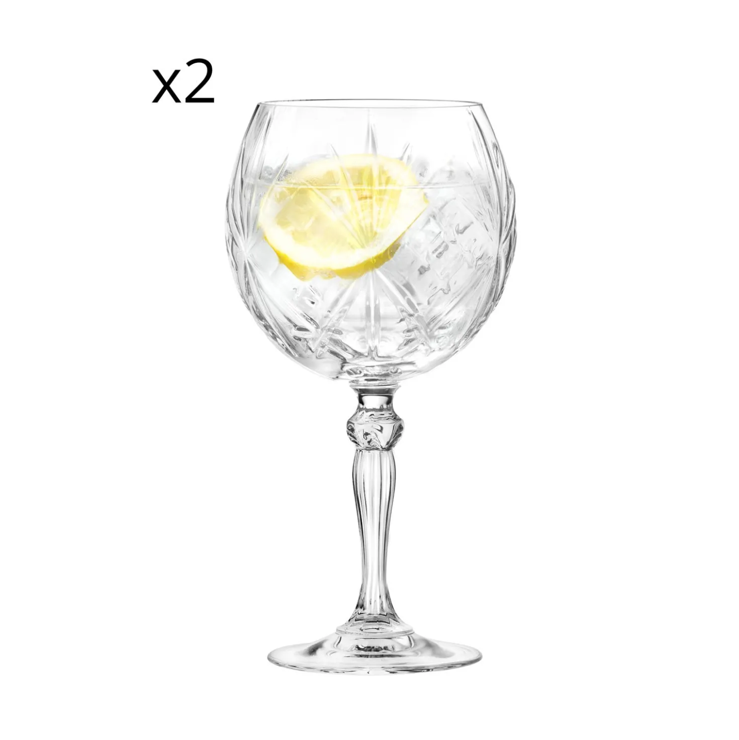 Set 2 calici Cocktail RCR Cristalleria Italiana