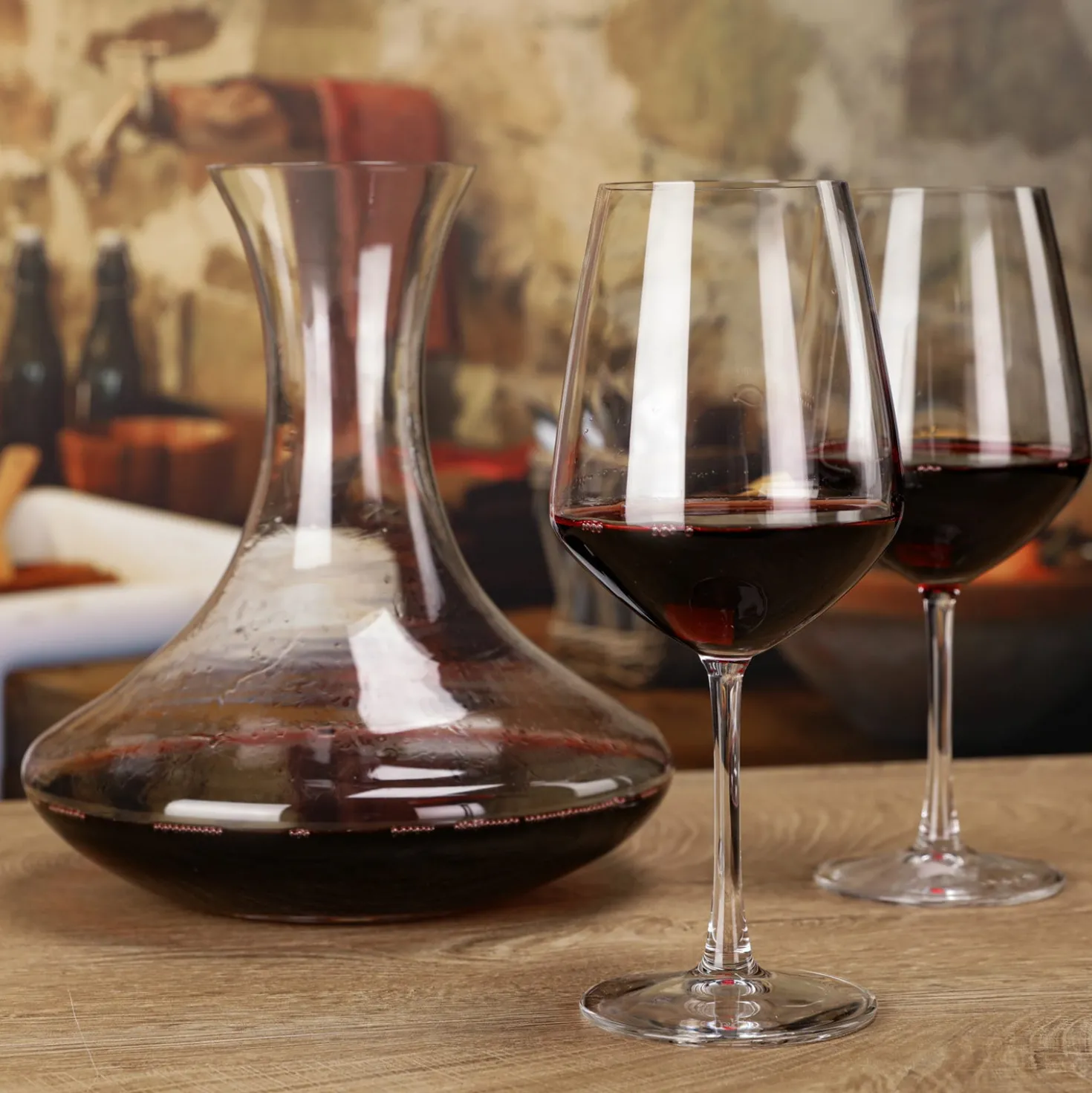 Set 6 calici e decanter Universum