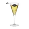 Set 6 calici liquori Schnapps Mixology Accademia Luigi Bormioli