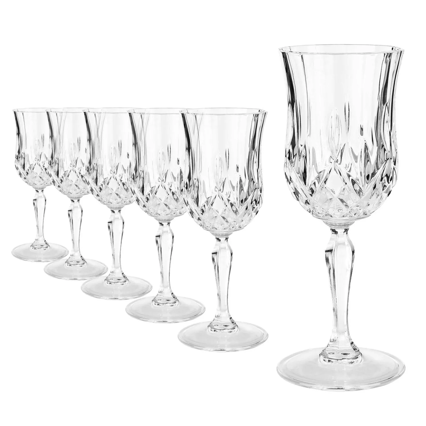 Set calici Opera vino in vetro cristallino, 6 pezzi