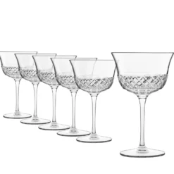 Set 6 calici Roma 1960 Fizz Bormioli Luigi