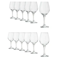 Set 12 calici vino Amber Pasabahce