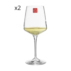 Set 2 calici vino bianco Aria trends