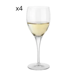 Set 4 calici vino bianco Riesling Michelangelo Masterpiece Gold Luigi Bormioli