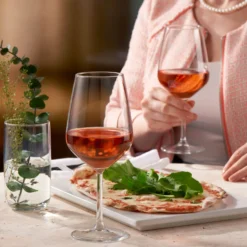 Set 6 calici vino rosso in vetro Allegra