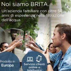 Set caraffa filtrante Brita Style Essential blu 3 filtri