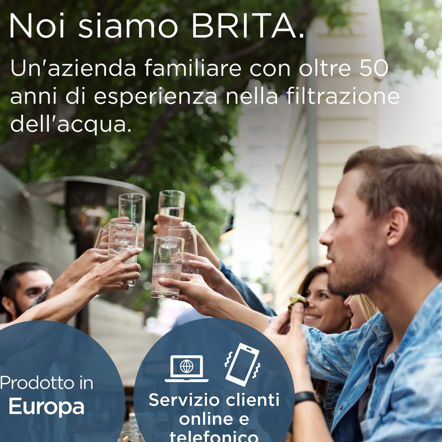 Set caraffa filtrante Brita Style Essential blu 3 filtri