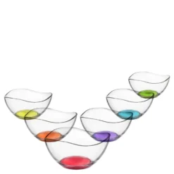 Set 6 ciotole in vetro 310 ml