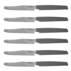 Set 6 coltelli antracite Active