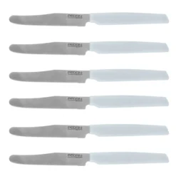 Set 6 coltelli azzurri Active