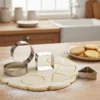 Set coppapasta in metallo, 4 pezzi