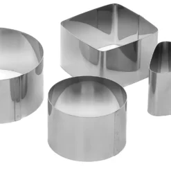Set coppapasta in metallo, 4 pezzi
