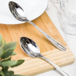 Set cucchiai City in acciaio inox, 2 pezzi