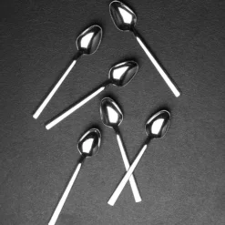 Set 6 cucchiaini acciaio