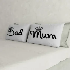 Set 2 federe Mum e Dad Datex