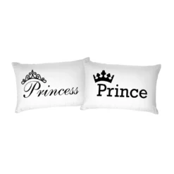 Set 2 federe Princess e Prince Datex