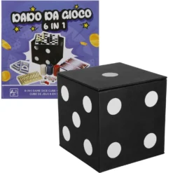 Set 6 giochi in 1 con poker, dama e scacchi