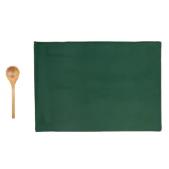 Set guanto, cucchiaio e strofinaccio agrifoglio