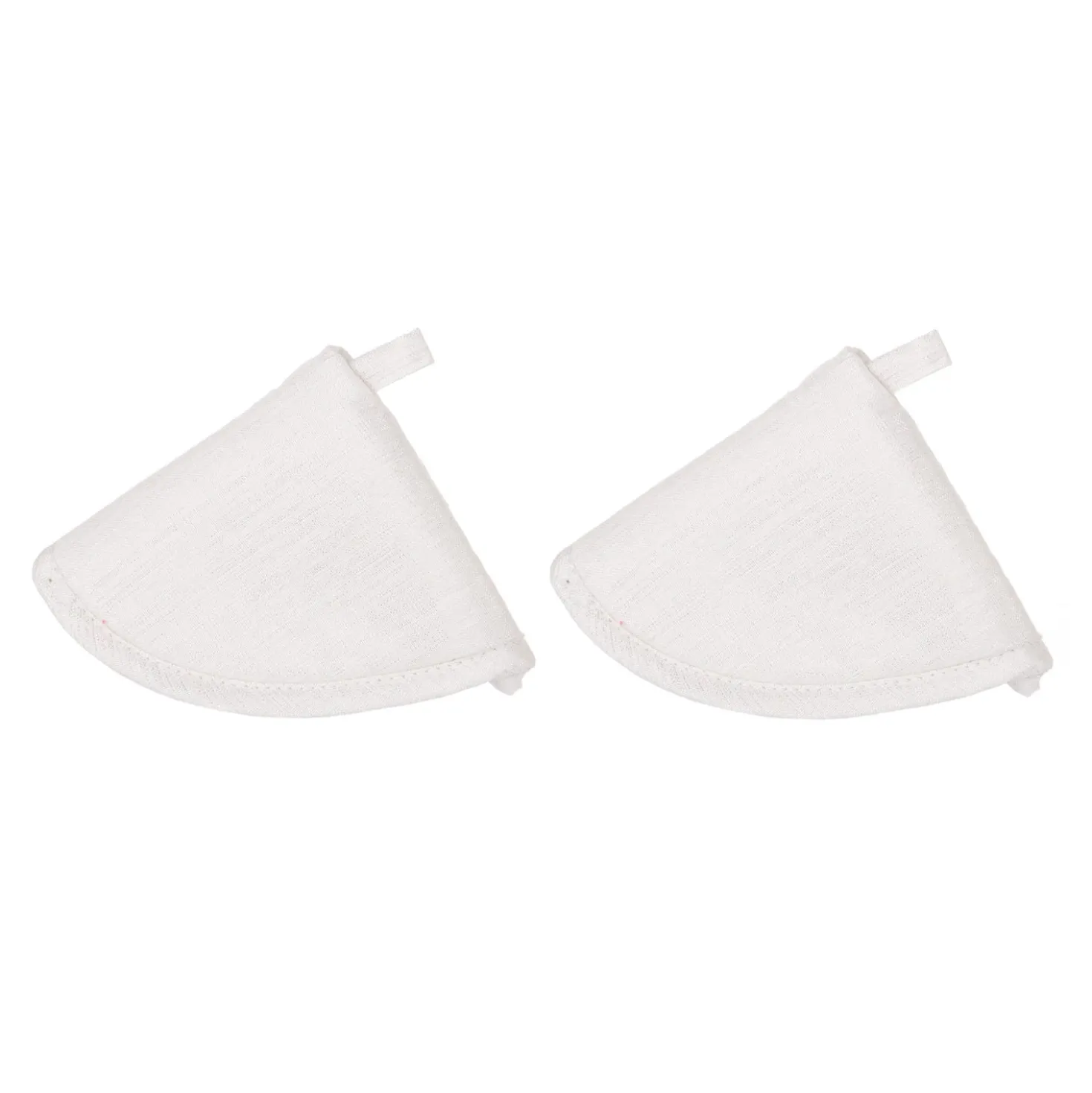 Set guanto e 2 presine Lurex Argento