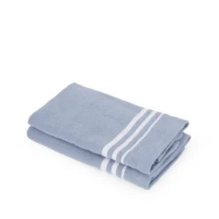 Set 2 lavette 30x30 cm azzurro sky