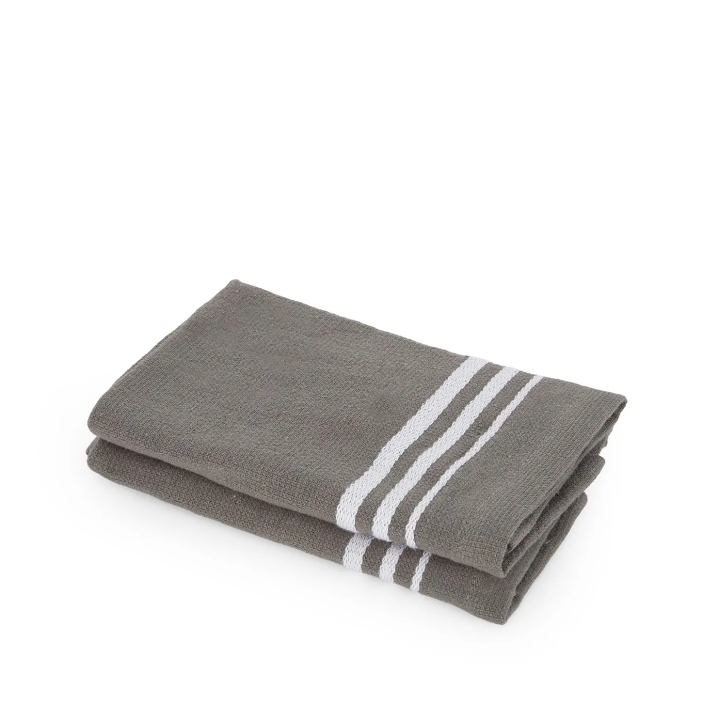 Set 2 lavette 30x30 cm grigio stone