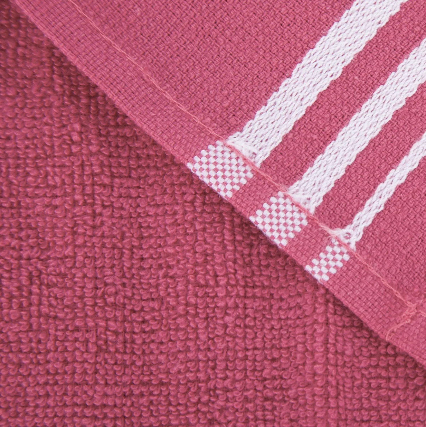 Set 2 lavette 30x30 cm rosse cherry