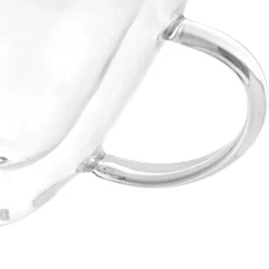 Set 2 mug 260 ml in vetro borosilicato