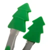 Set natalizio pinza e frusta silicone verde