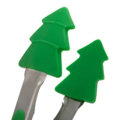 Set natalizio pinza e frusta silicone verde
