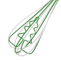 Set natalizio pinza e frusta silicone verde