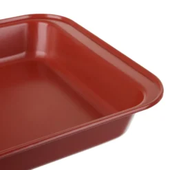 Set natalizio teglia rossa con spatola e frusta
