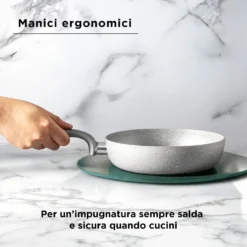 Set 3 padelle antiaderenti 20, 26 e 30 cm