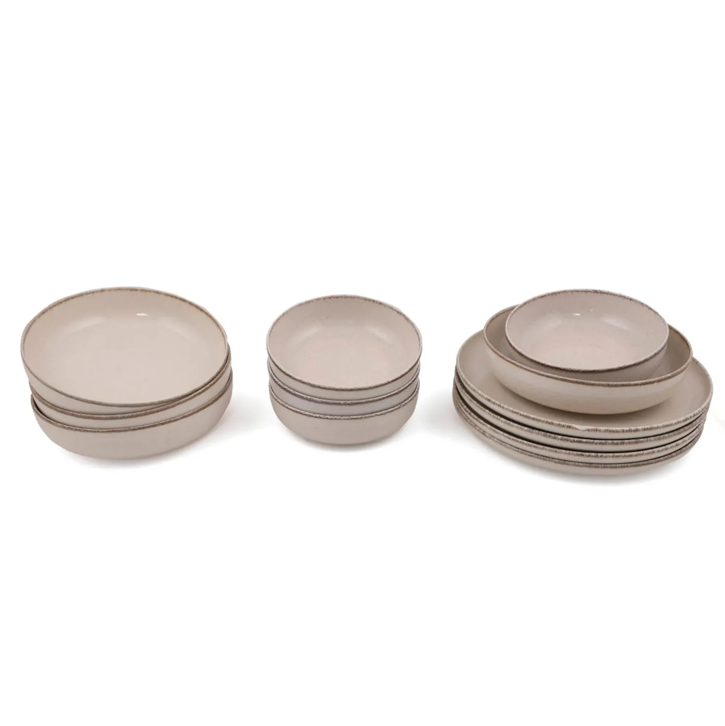 Set 12 pezzi tavola matt