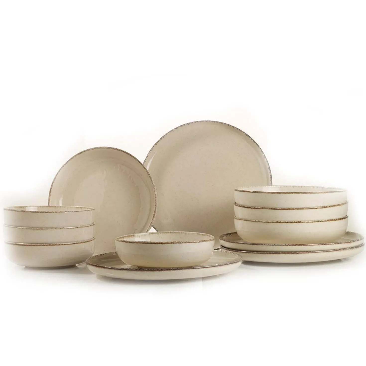 Set 12 pezzi tavola matt