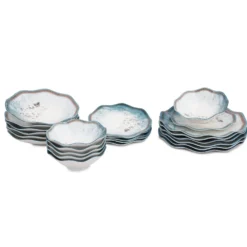 Set 24 pezzi tavola Ocean