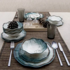 Set 24 pezzi tavola Ocean