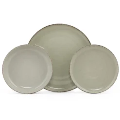 Set 18 pezzi tavola verde chiaro