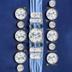 Set 21 piatti blue bird
